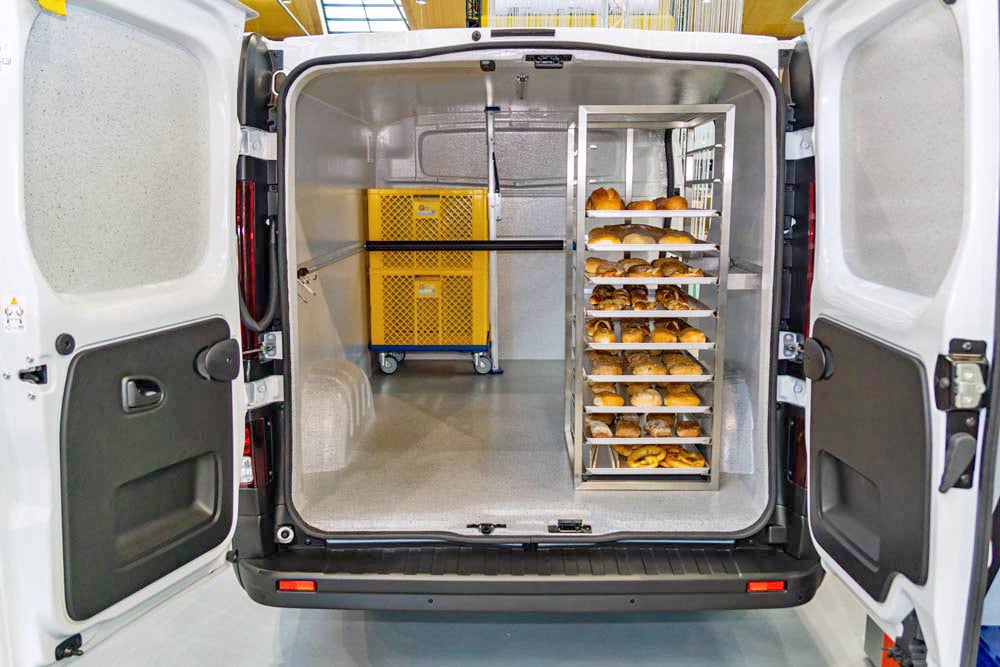 Renault Transporter mit Trans-Lining Hygiene- und Frischdienstausbau