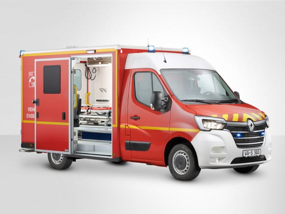 Renault Ambulanz- & Notarztfahrzeuge von WAS Autohaus Schouren