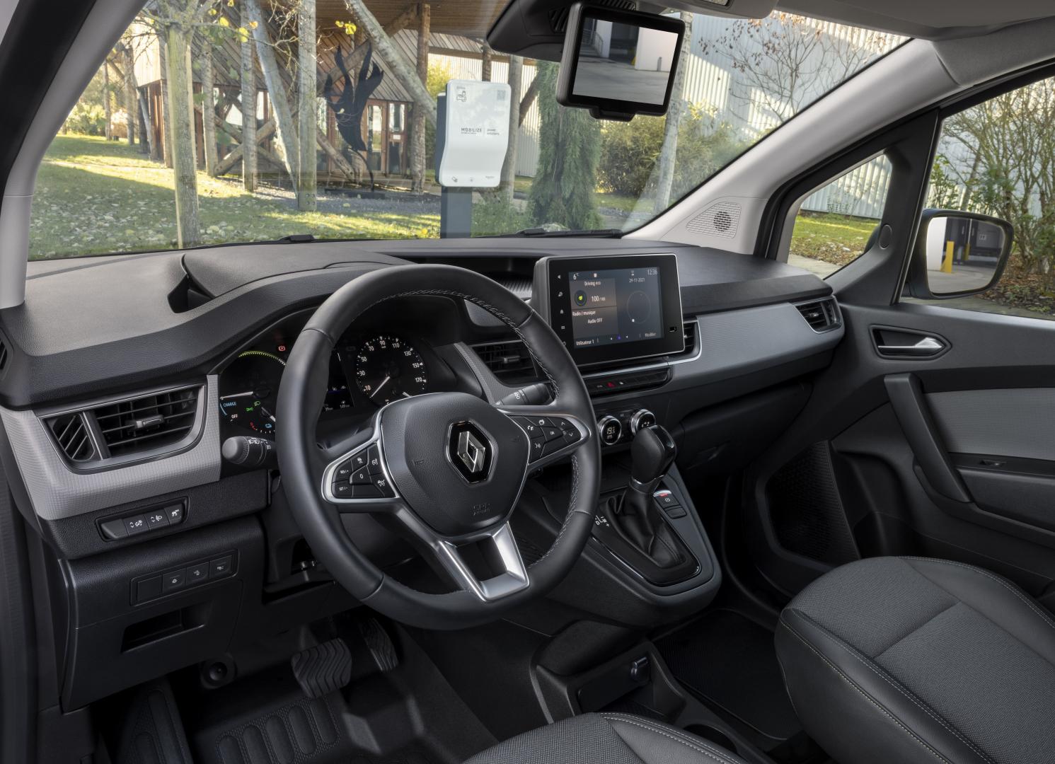 Cockpit des Renault KANGOO E-TECH electric Autohaus Schouren